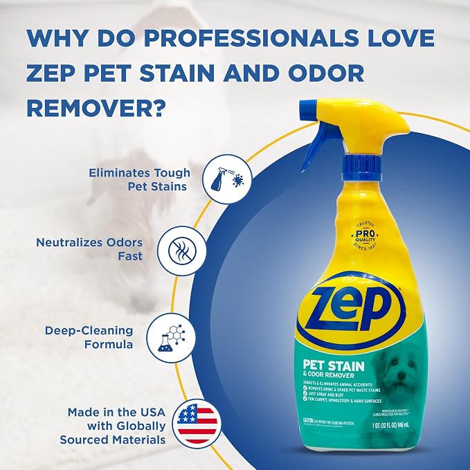 Pet Stain and Odor Remover 32 oz ZUPETODR32 (Cases of 4), alternate product view 4