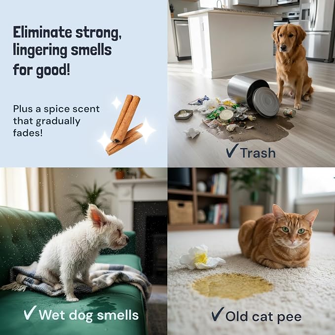 Pet Stain and Odor Remover - Enzyme Cleaner for Dog Urine and Poop on Carpets and Furniture, alternate product view 4