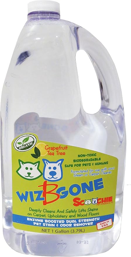Pet Stain Odor Eliminator Dual Strength Professional 1LB Gallon- Enzyme Boosted Pet Odor & Stain Remover for, product image