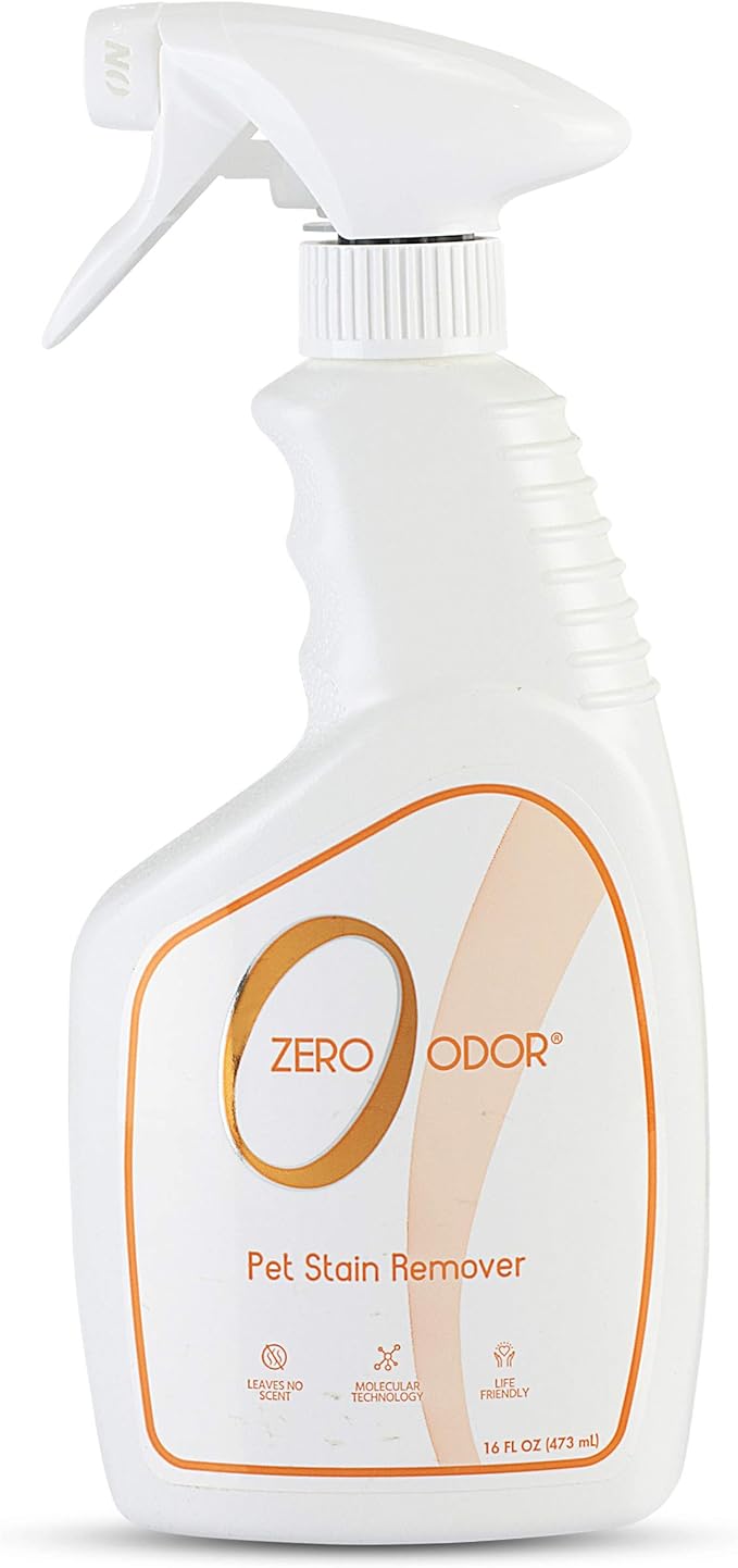 Pet Stain Remover & Odor Eliminator - Permanently Remove Stain & Odor with Patented Technology for Carpet, product image