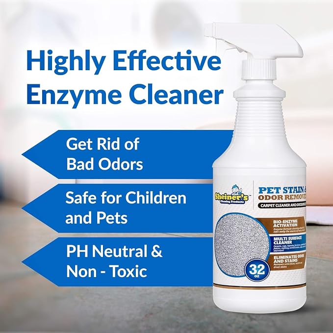 Pet Stain Remover & Pet Odor Eliminator, Advanced Cleaning Bio-Enzyme Cleaner Solution for Carpets, Rugs, alternate product