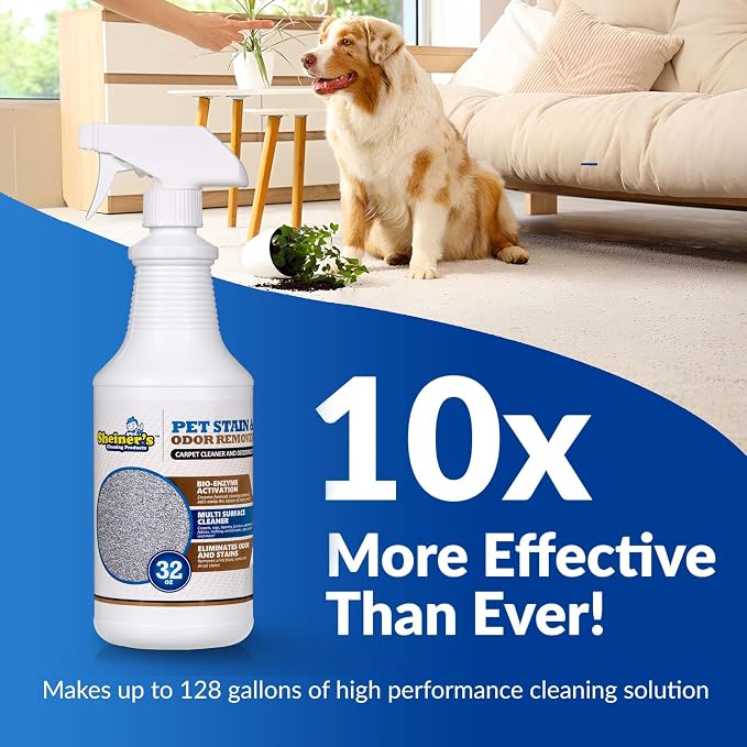 Pet Stain Remover & Pet Odor Eliminator, Advanced Cleaning Bio-Enzyme Cleaner Solution for Carpets, Rugs, alternate product