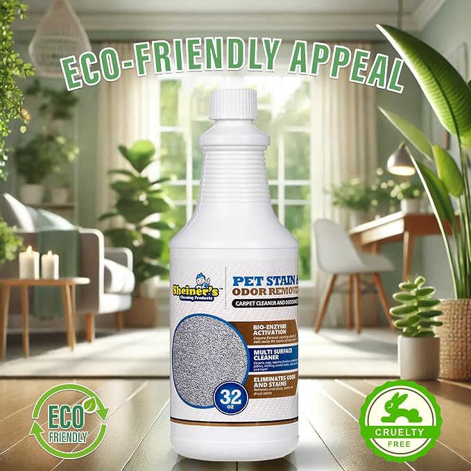 Pet Stain Remover & Pet Odor Eliminator, Advanced Cleaning Bio-Enzyme Cleaner Solution for Carpets, Rugs, alternate product