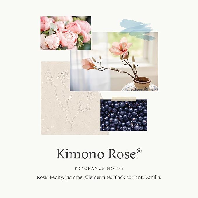 Petite Reed Diffuser - 4 Fl Oz - Kimono Rose, alternate product view 2