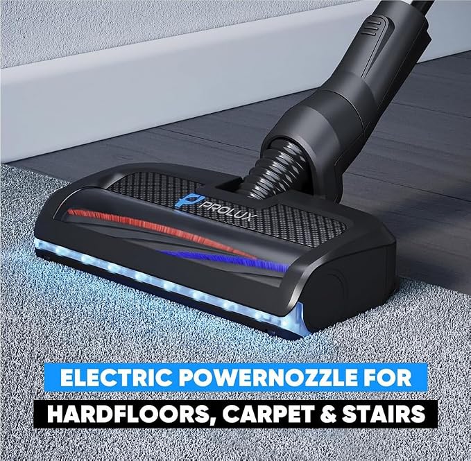 Phantom Canister PET Vacuum Cleaner, Wessel Werk EBK250 Power Nozzle, Quick Clean, Lightweight, HEPA Filter, Adjustable
