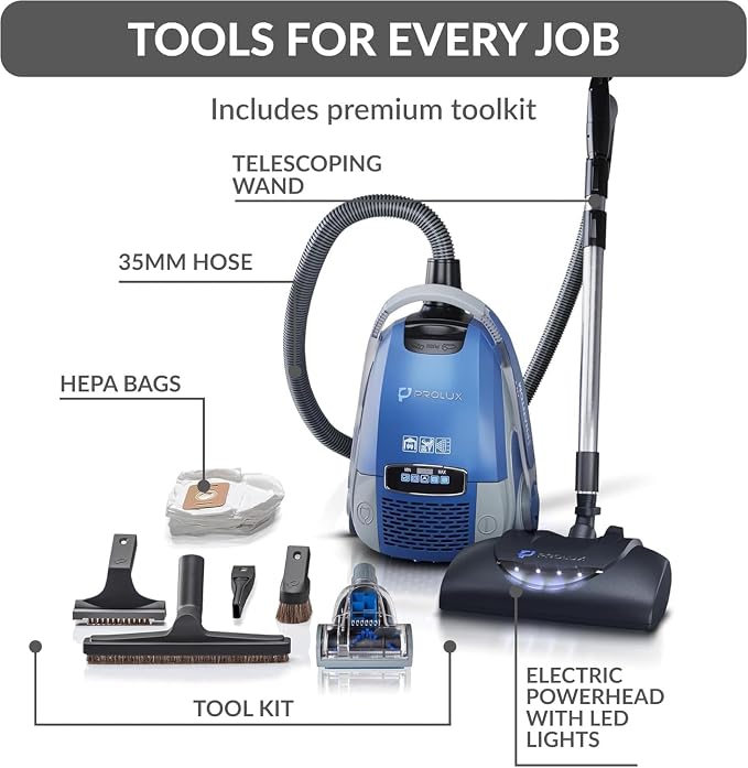 Phantom Canister Vacuum Cleaner with North American Power Nozzle, Lightweight, Powerful, alternate product view 2