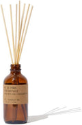 . Piñon Classic Scented Rattan Reed Diffuser (3.5 fl oz) Amber Glass Jar, Fine Fragrance Oil, Flame-Free Fragrance, product