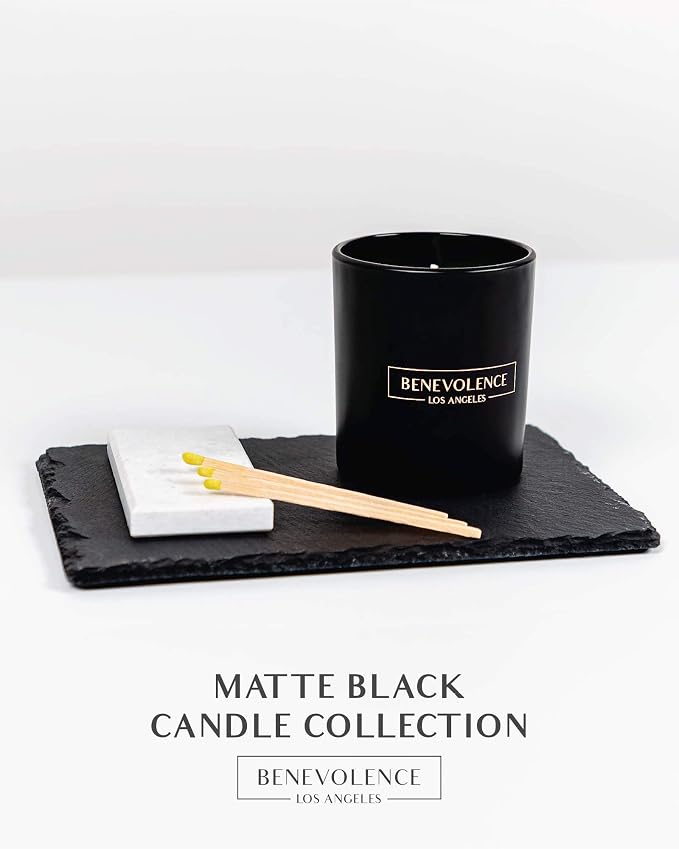 Pine Scented Candle | Soy Christmas Candles, Black Candle for Home | Holiday Candles Gifts for Women and Men |, alternate