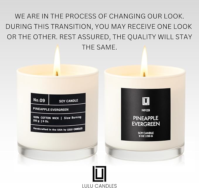 | Pineapple Evergreen | Luxury Scented Soy Jar Candle | Hand Poured in The USA | Highly Scented Candles for Home, alternate