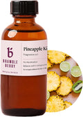 Pineapple Kiwi Fragrance Oil 2 oz | Tangy Tropical Fruit Scent for Soap Making, Candles, Lotion, Bath Bombs & Perfume | Skin