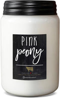 Pink Peony - 26oz Beeswax and Soy Candles - Farmhouse Collection - 100% Natural, product image
