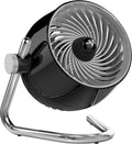 Pivot3 Compact Air Circulator Fan with Pivoting Axis, 3 Speed Settings, Removable Grill for Cleaning, Perfect for Home