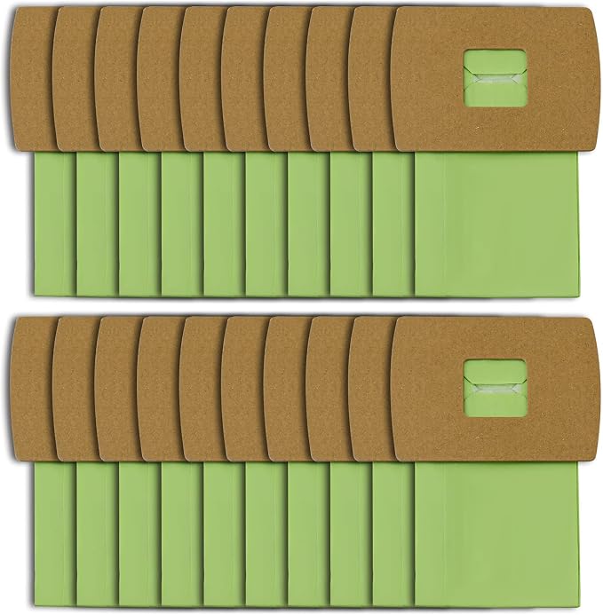 PKBB12DW Type BB Compact Canister Vacuum Bags Replacement for Oreck XL Buster B Canister Handheld Vacuum Cleaner BB180 BB280