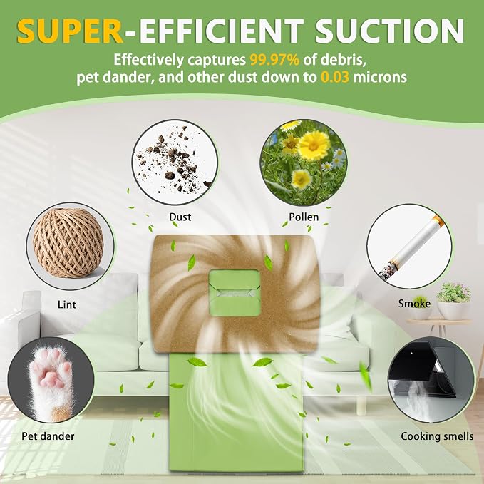 PKBB12DW Type BB Compact Canister Vacuum Bags Replacement for Oreck XL Buster B Canister Handheld Vacuum Cleaner BB180 BB280