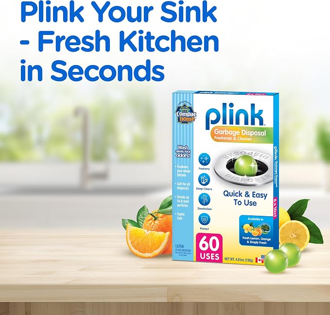 Garbage Disposal Cleaner and Deodorizer 60ct VALUE PACK - Assorted Scents 0 Count, alternate product view 7