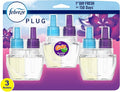 Plug In Air Freshener, Odor-Fighting Scented Oil Refill, Gain Moonlight Breeze, 3 Refills, product image