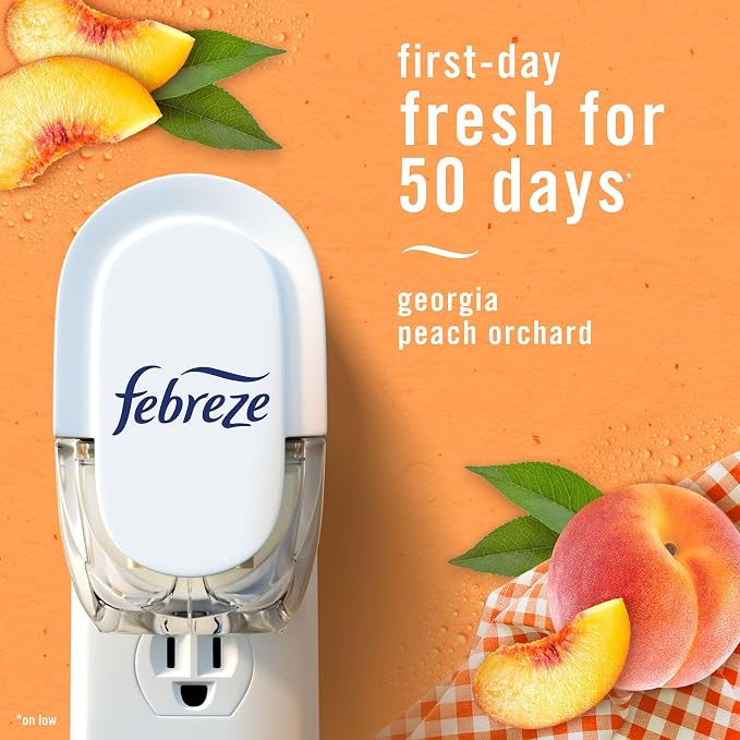 Plug In Air Freshener, Odor-Fighting Scented Oil Refill, Air Fresheners for Home and Bathroom and Kitchen, Long Lasting for