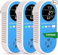 Plug-in Carbon Monoxide Detector with Real-Time CO Display & Temperature/Humidity Monitor, Plug-in CO Alarm for