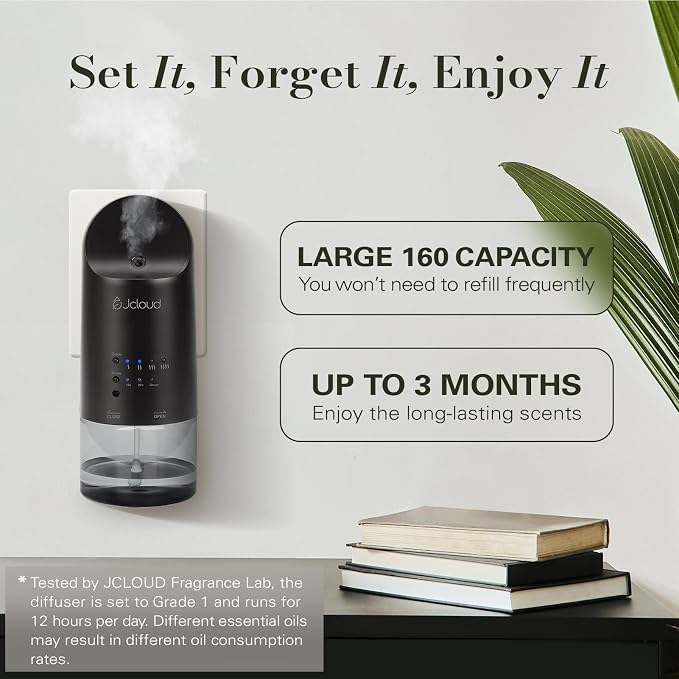 Plug in Diffuser Covers Up to 500 Sq. Ft. for Home, Office, Spa – Waterless Scent Diffuser Starter Kit with Royal Serenity