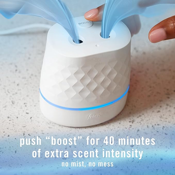 Plug Scent Booster Starter Kit – Air Freshener, Oil Diffuser, Continuous Scent Device, Includes 2 Gain Refills, alternate