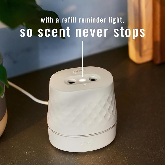 Plug Scent Booster Starter Kit – Air Freshener, Oil Diffuser, Continuous Scent Device, Includes 2 Gain Refills, alternate