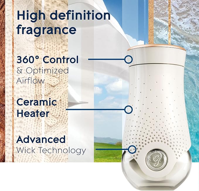 PlugIns Air Freshener Warmer, Scented and Essential Oils for Home and Bathroom, Up to 50 Days on Low Setting, 5, alternate