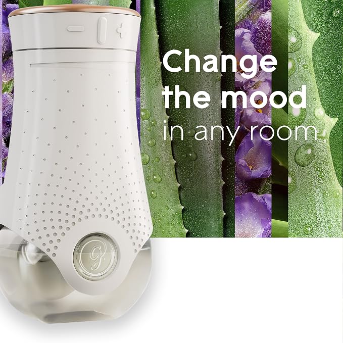PlugIns Refills Air Freshener, Scented and Essential Oils for Home and Bathroom, Tranquil Lavender & Aloe, 3.35 Fl Oz, 5