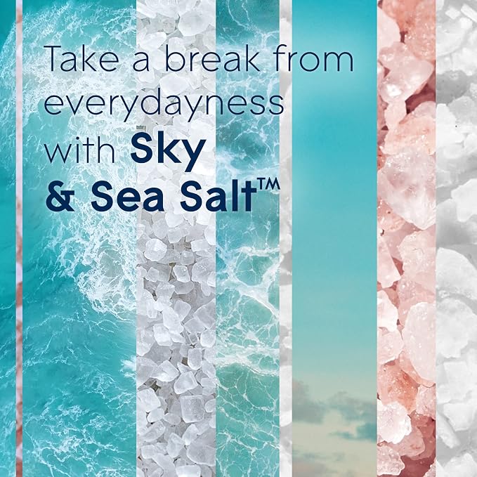 PlugIns Refills Air Freshener, Sky & Sea Salt, Scented and Essential Oils for Home and Bathroom, 0.67 Fl Oz, 10 Count