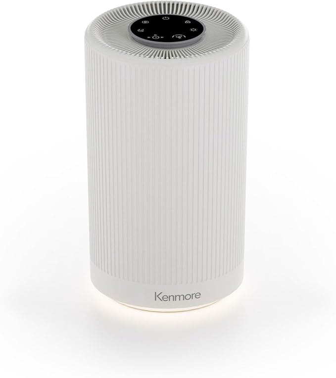PM1005 Air Purifier with H13 True HEPA Filter, Covers Up to 850 Sq.Foot, 25db SilentClean 3-Stage HEPA Filtration System for