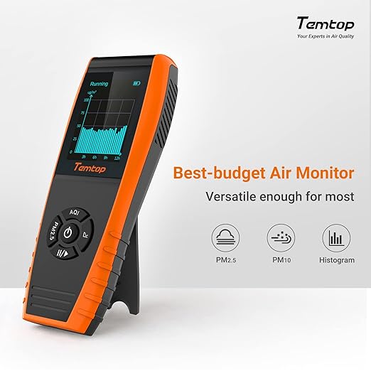 PM2.5 Monitor P600, Essential Air Particle Meter PM2.5 PM10 Air Quality Tester for Indoor/Outdoor Air Pollution Detection