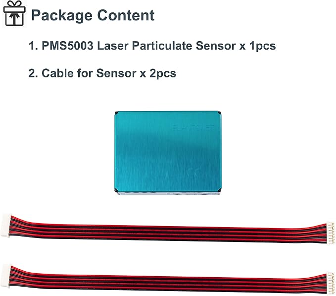 PMS5003 PM2.5 PM10 Air Quality Detection Sensor Digital Particle Concentration Laser Sensor Dust Sensor Air Conditioning