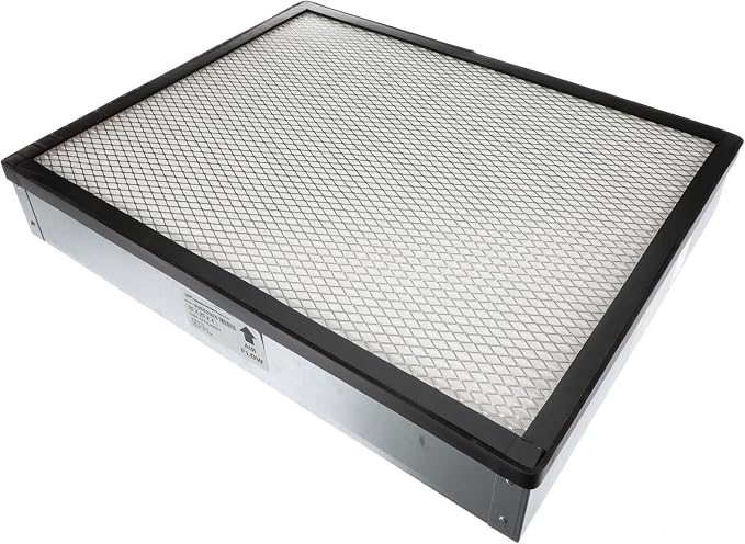 Pollution Control Unit (PCU) High Efficiency MERV 15 Filter. Includes perimeter gasket (20" x 25" x 4"), product image