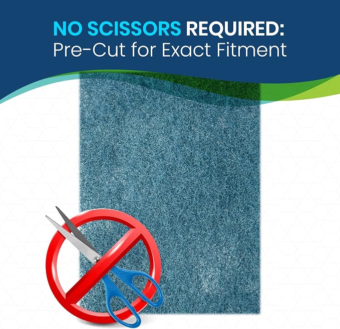 Polyester Washable Fiber Furnace Door Filter for Mobile, Manufactured and Modular Homes (16 x 20), alternate product view 3