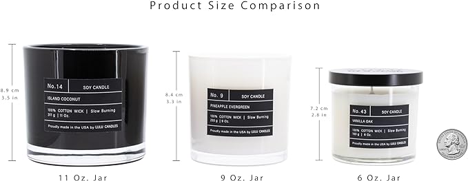| Poolside | Luxury Scented Soy Jar Candle | Hand Poured in The USA | Highly Scented & Long Lasting (9 Oz.) 9 Oz, alternate