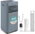 Portable AC 8000 BTU, 3-in-1 Cooling, Dehumidifier And Fan Modes, Compact Standing Air Conditioner, Energy Efficient 300 Sq.