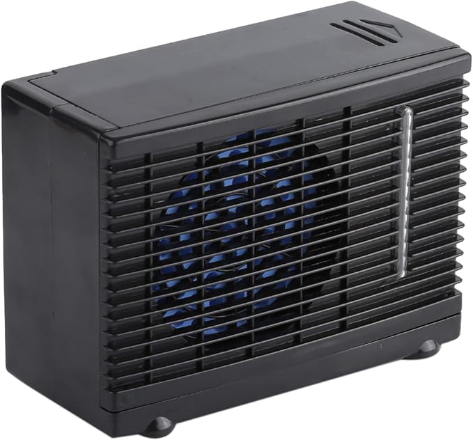 Portable AC for Car, Portable Air Conditioner DC 12V Car Truck Home 20 x 11 x 15cm 2 Speed Adjustable Mini Fan Small Air