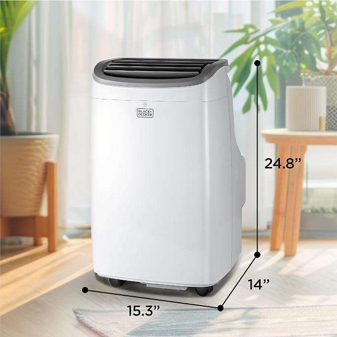Portable Air Conditioner, 10,000 BTU (6,300 BTU SACC) for Rooms up to 450 Sq., alternate product view 2
