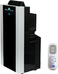 Portable Air Conditioner 14,000 BTU with Dual Hose Dehumidifier & Cooling Fan for 500 Sq Ft Rooms, Includes AC Unit Window