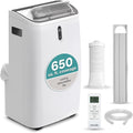Portable Air Conditioner, 14000 BTU (ASHRAE) Compact Home A/C Cooling Unit with Built-in Dehumidifier and Fan Modes, product