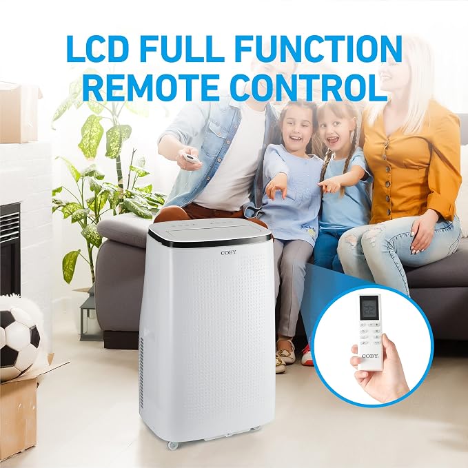 Portable Air Conditioner, 15,000 BTU (10,800 BTU SACC) 3-in-1 AC Unit, Dehumidifier, Fan, & Air Conditioner, For Up To 775