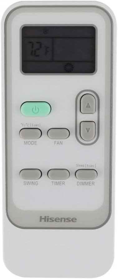 Portable Air Conditioner 5000-BTU DOE (115-Volt) White Vented, Remote control, Cools 150-sq ft, 24 Hour Timer, 3-modes