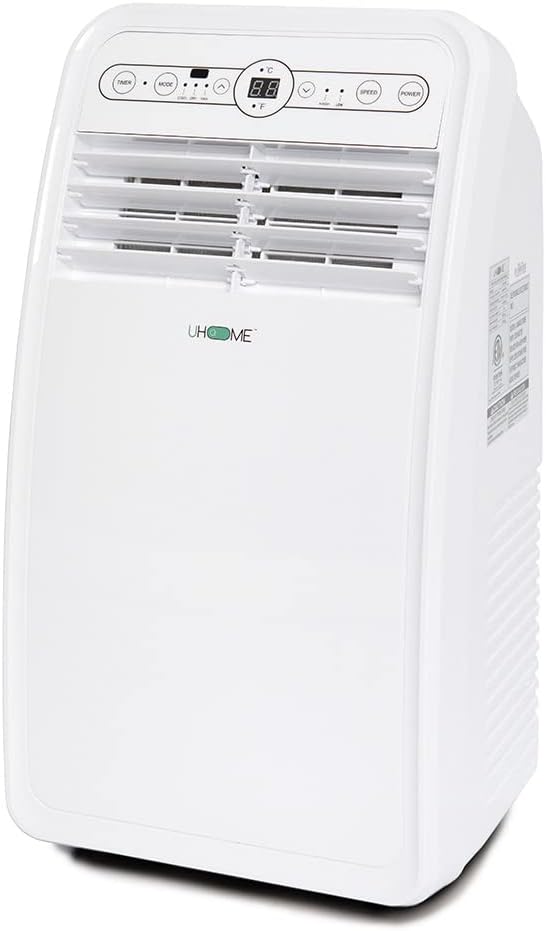 Portable Air Conditioner, 8000 BTU Compact AC Unit with Cooling, Dehumidifier, Fan, Remote Control and Window Mount Kit