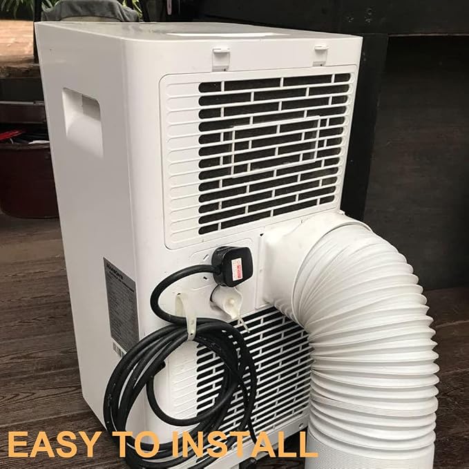Portable Air Conditioner Exhaust Hose Coupler Window Adapter A/C Connector, 5.9 inch A/C Coupler Connector, Suit for Air