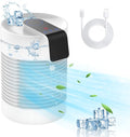 Portable Air Conditioner Fan, Portable AC & Humidifier with 3-Speed, AC Unit 360° Auto Oscillation Mini Air Conditioner