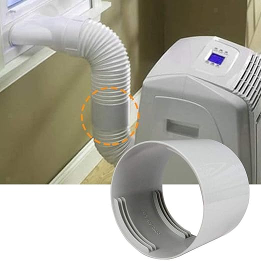 Portable Air Conditioner Hose Extension Coupler, Universal 5 Inches (130MM) AC A/C Exhaust Vent Hose Connector Coupling Fits