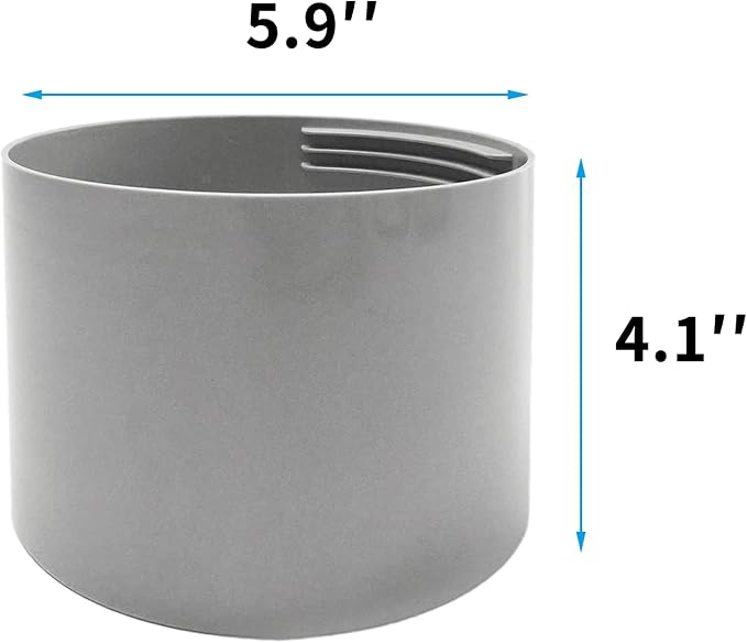 Portable Air Conditioner Hose Extention Coupler 5.9 Inch, AC Exhaust Hose Connector Coupling Extender Universal Fits