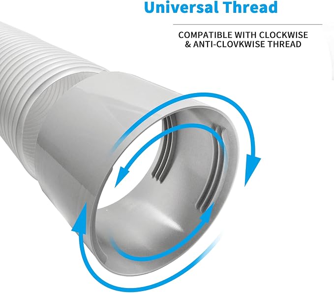 Portable Air Conditioner Hose Extention Coupler 5.9 Inch, AC Exhaust Hose Connector Coupling Extender Universal Fits
