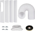 Portable Air Conditioner Kit with Hose and Panels, Adjustable Window Seal Kit with 5.9 Inch Diameter 59" Length Hose for