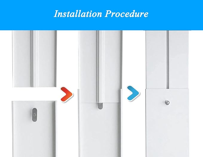 Portable Air Conditioner Window Kit Adjustable Window Seal for Portable AC Unit,Sliding A/C Vent Kit for Exhaust Hose with