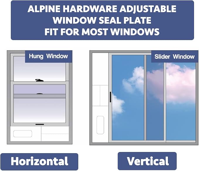 Portable Air Conditioner Window Kit with Coupler Adjustable Window Seal for AC Unit, alternate product view 4